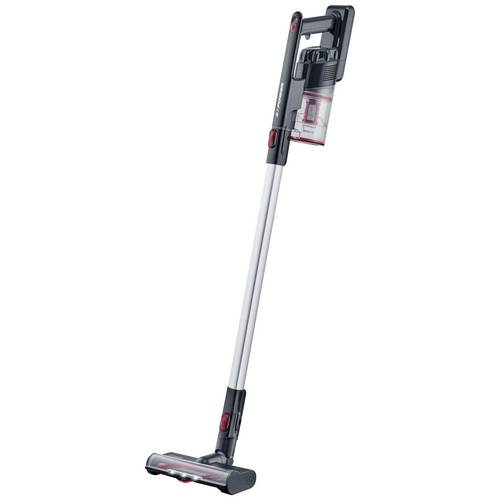 SEVERIN Aspirapolvere con Sacco, 750W, 3 Litri, Silenzioso, Filtro HEPA 13, Raggio d'Azione 9m, Bocchetta XL Parquet, 26,7 x 41,4 x 24,0 cm, Grigio/ Rosso - BC 7045