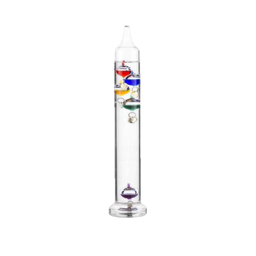 Thermomètre de Galilée en verre 28 cm - 2