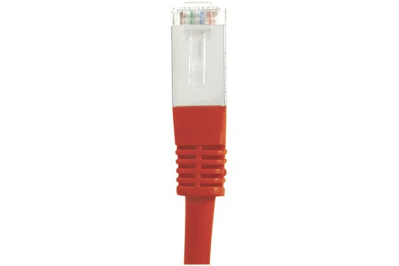 CONECTICPLUS Câble rj45 cat6 0.50m surblindé rouge - 2