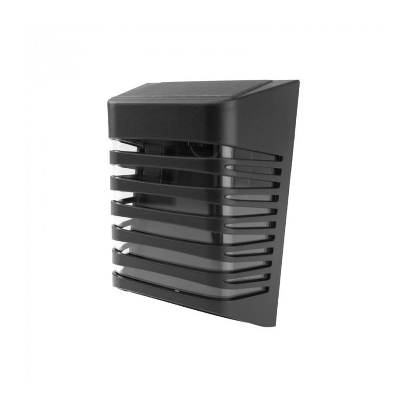 Kinkiet solarny kinkiet solarny LED Neutralna biel 20lm czarny wym:12x9x5,3cm IP64 Ecolight