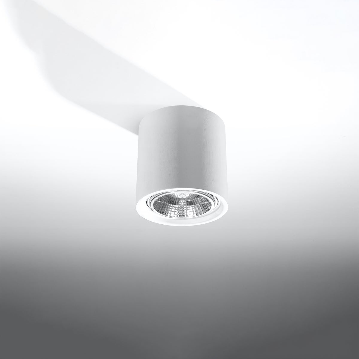 Plafon ceramiczny SHICH LED 4000K - 14.5x14.5x14cm Sollux