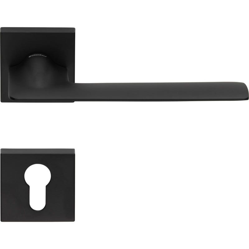 Poignée de porte intérieur LOS ANGELES - Rosace ronde Poignée de porte intérieur LOS ANGELES - Rosace ronde