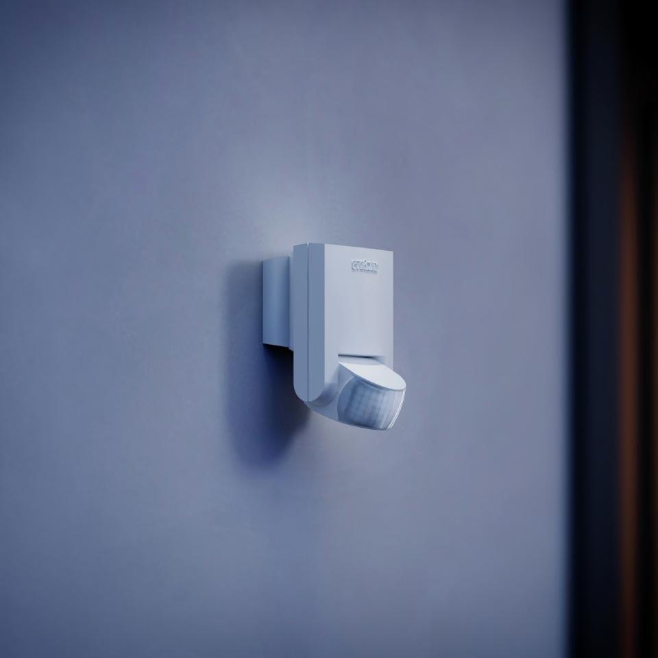 STEINEL Détecteur de mouvement IS 130-2 blanc 130° 12 m intérieur/ extérieur - 2