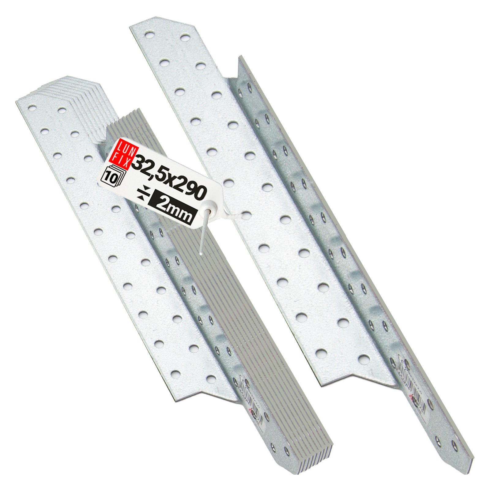 Łącznik krokwiowy 32,5x290 mm prawy 10 szt.