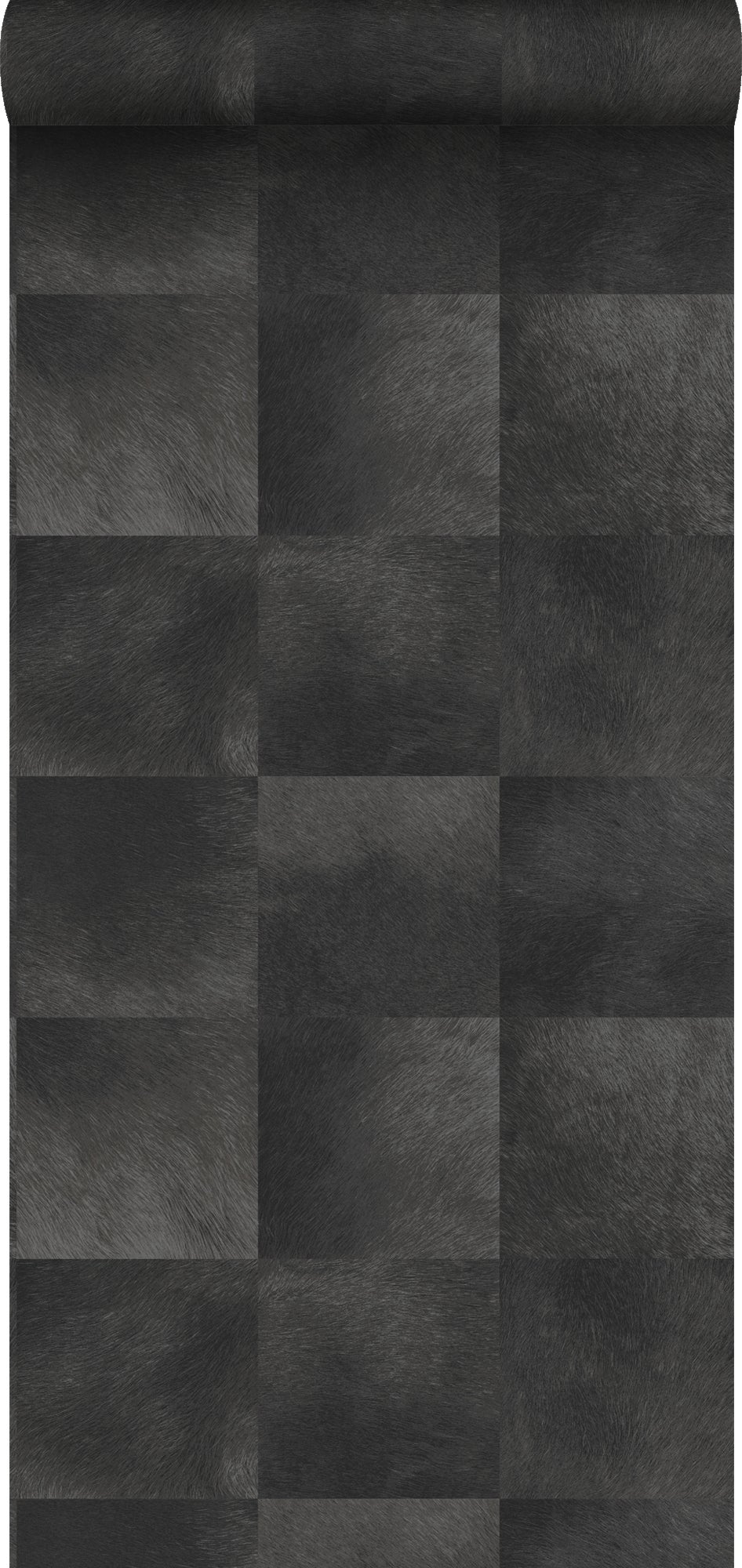 Tapeta motyw zwierzęcej skóry antracytowym - 53 cm x 10.05 m - ORIGIN