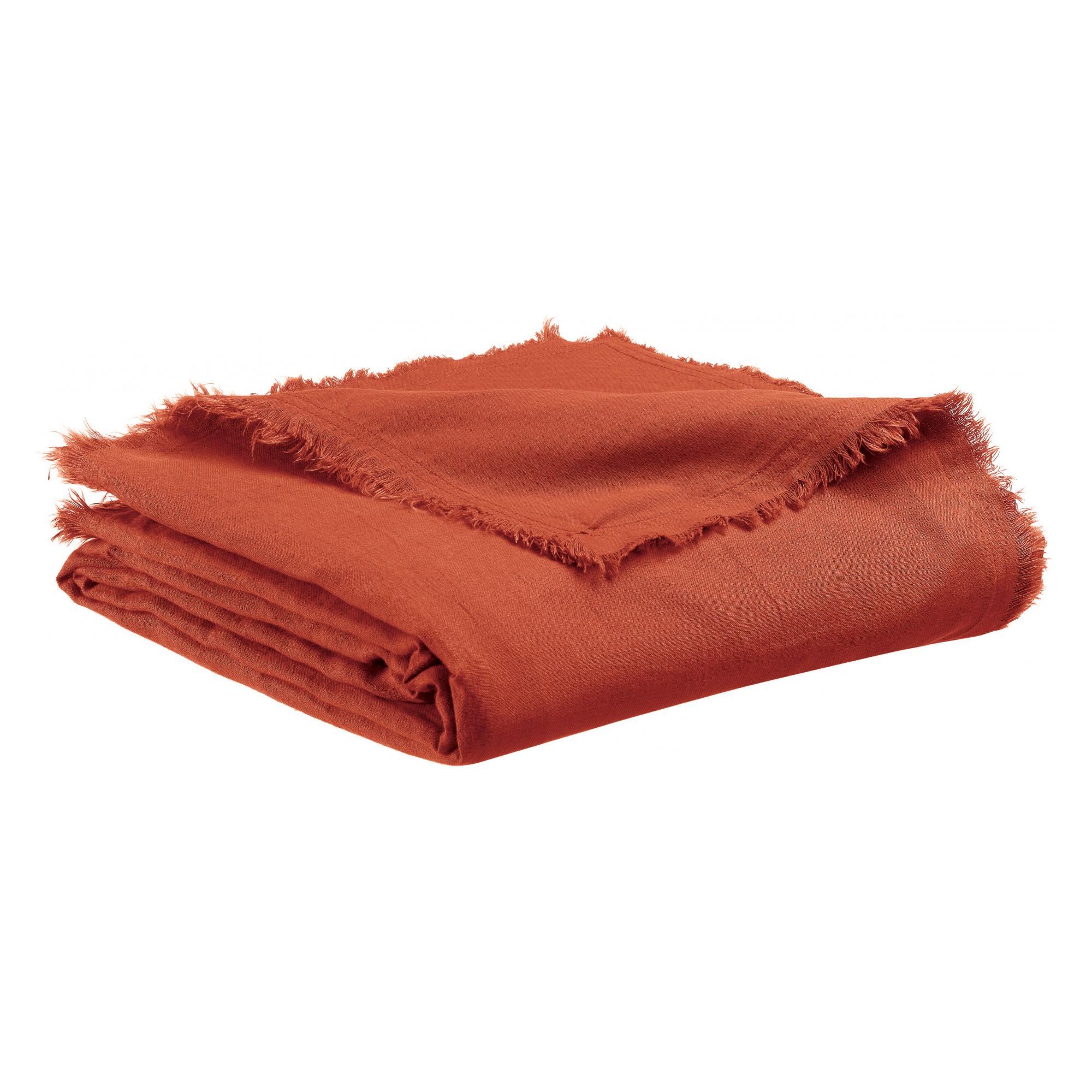 Plaid zeff nomade rooibos 130 x 180 cm rooibos 130 x 180 cm vivaraise