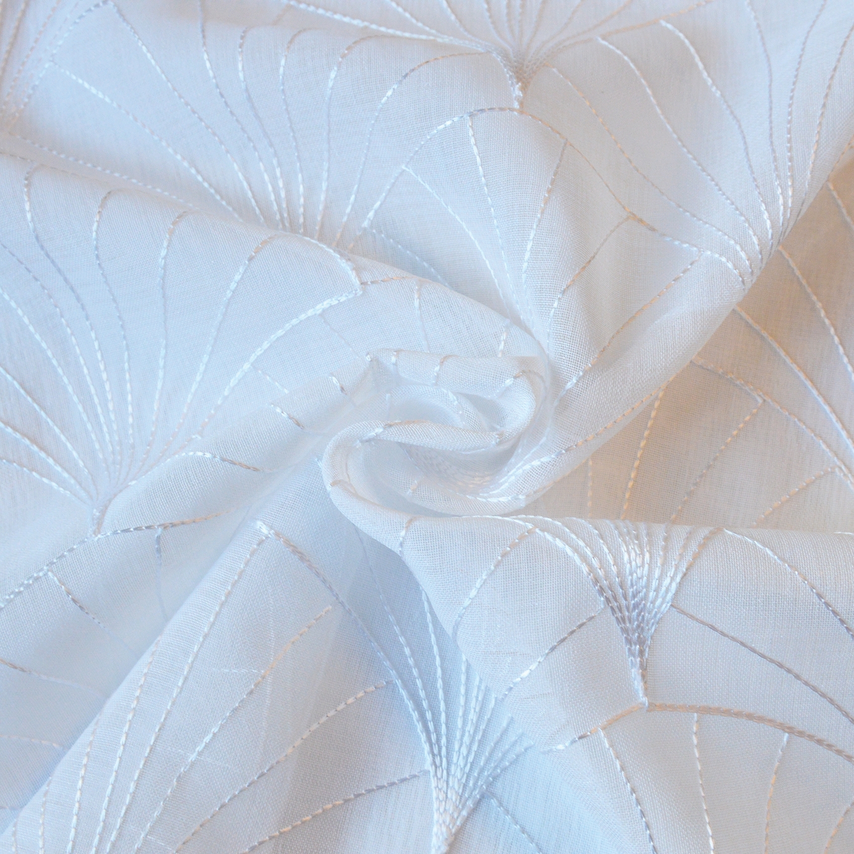 Tenda ricamata in stile Art Déco - 4