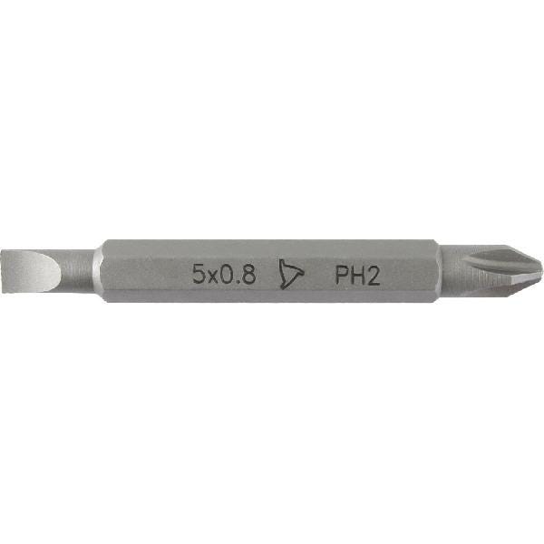Insert Reversible INSERT CROIX RÉVERSIBLE LTI 60 MM PH1+0,6X4,0 | Leroy Merlin