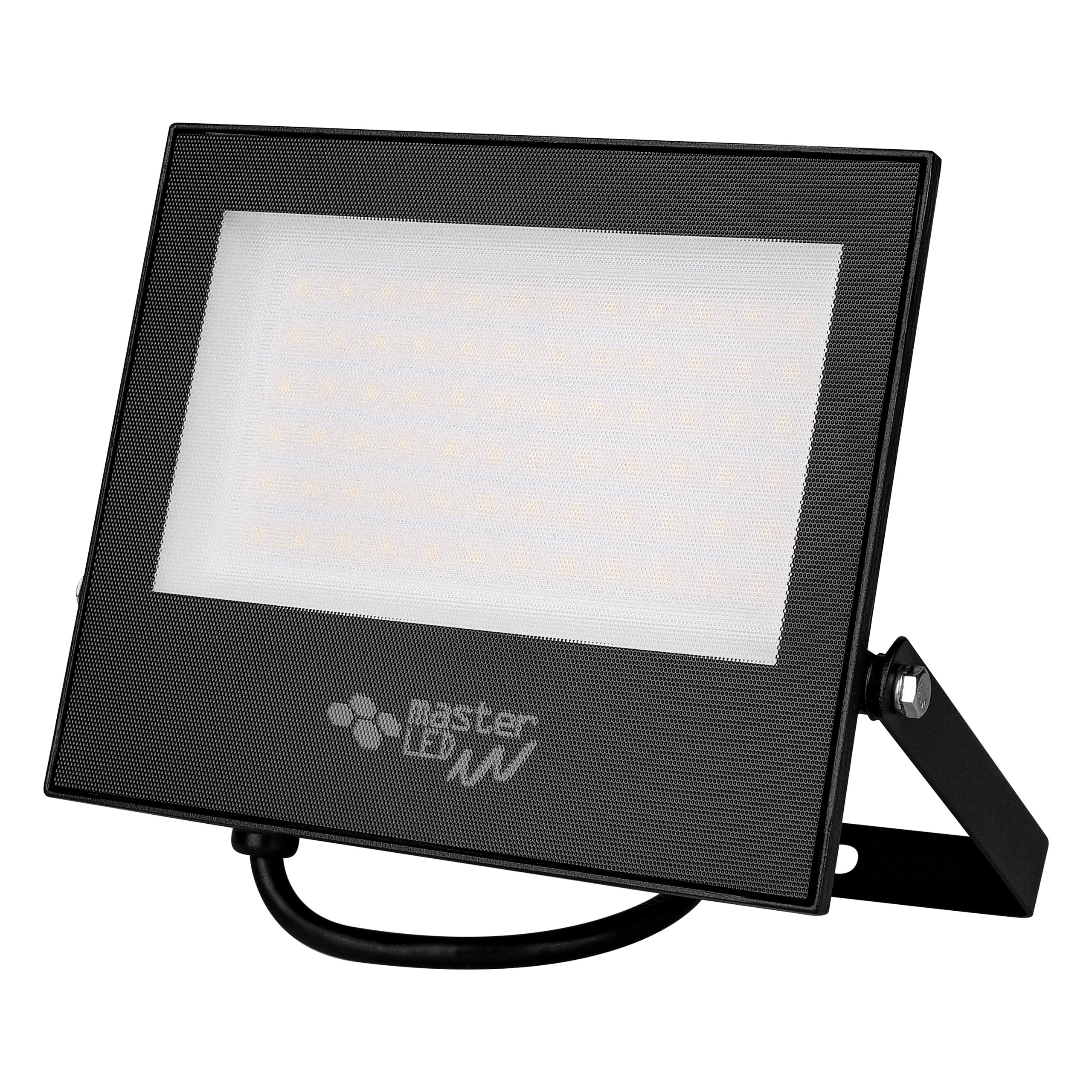 Naświetlacz LED Tiga 50W IP65 neutralna biel 4500K lampa halogen czarny MasterLED