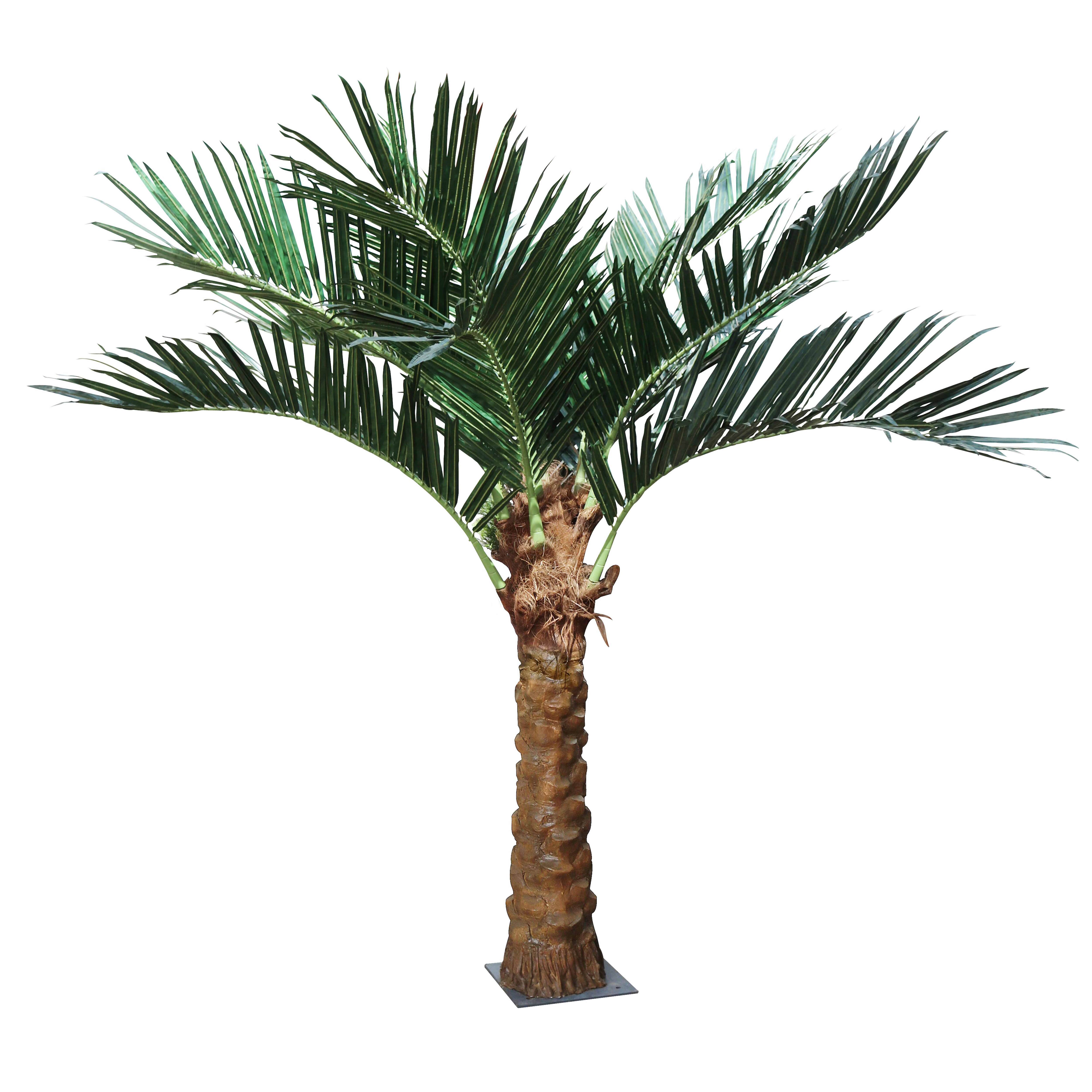 Leaf Design UK Palmier De Princesse Artificiel XL Marron 100 Cm - Arbre Tropical Réaliste