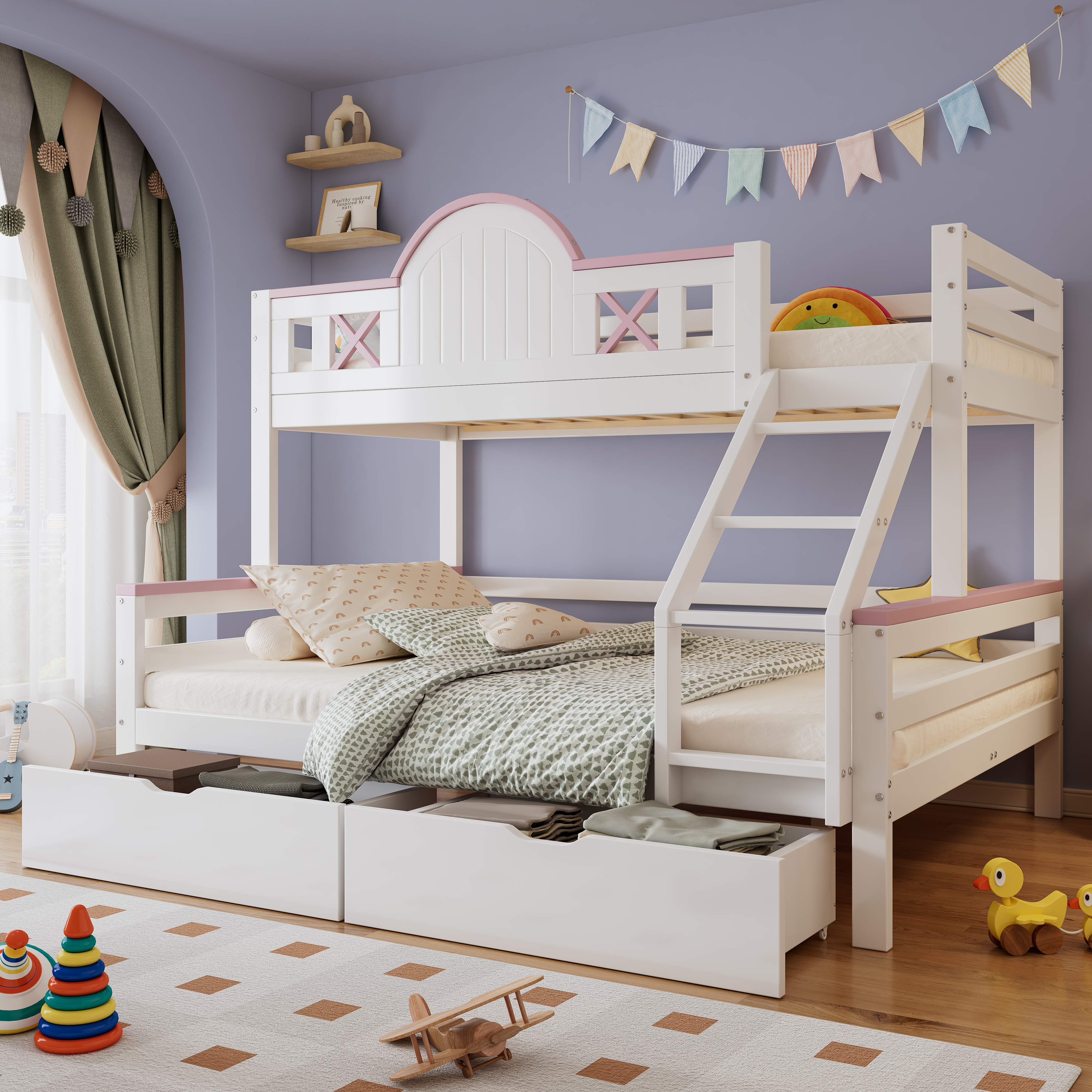 Letto A Castello Posti Letto A Castello 140 X 200 Cm, Con