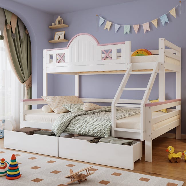 Letto A Castello Posti Letto A Castello 140 X 200 Cm, Con