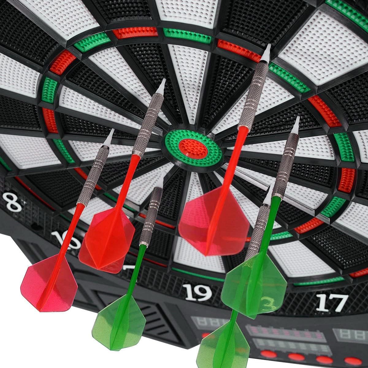 Jeu de Fléchettes Cible Electronique Dartboard Électronique avec 27 Mode - 4