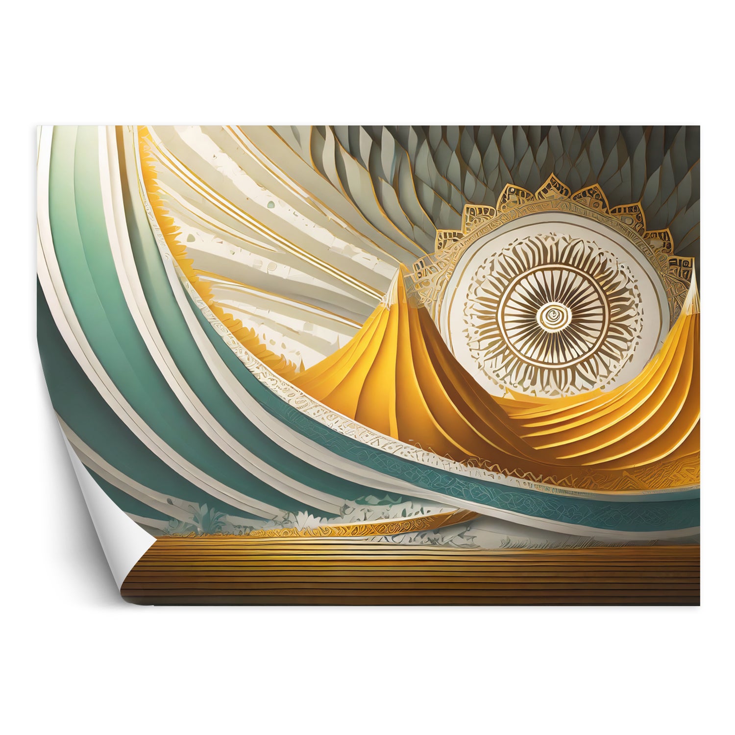 Fototapeta, Mandala orientalna abstrakcja 150x105