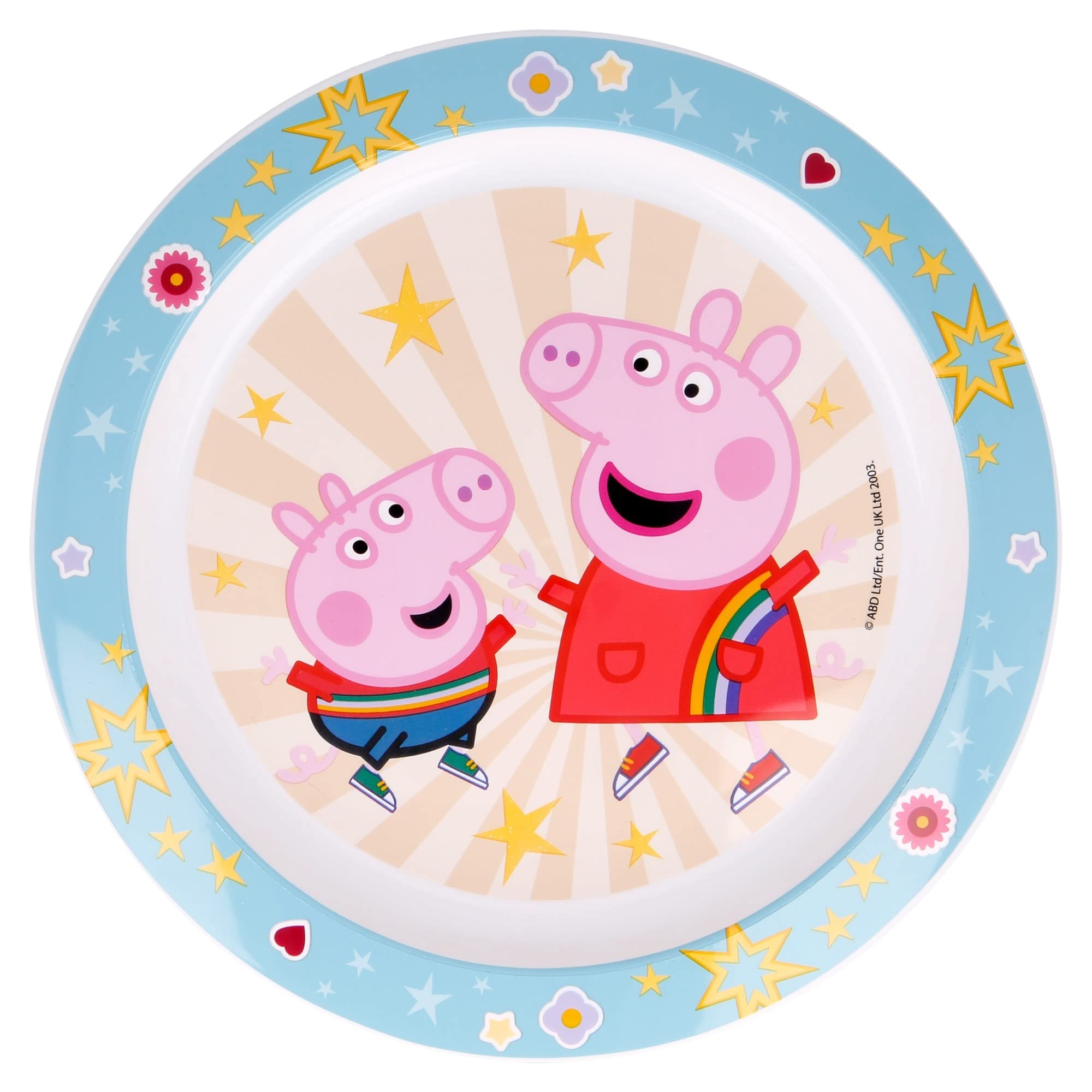 Set Di Posate Peppa Pig Per Bambini - Piatti, Bicchieri E Posate In Plastica Colorata BPA Free - Foto 7