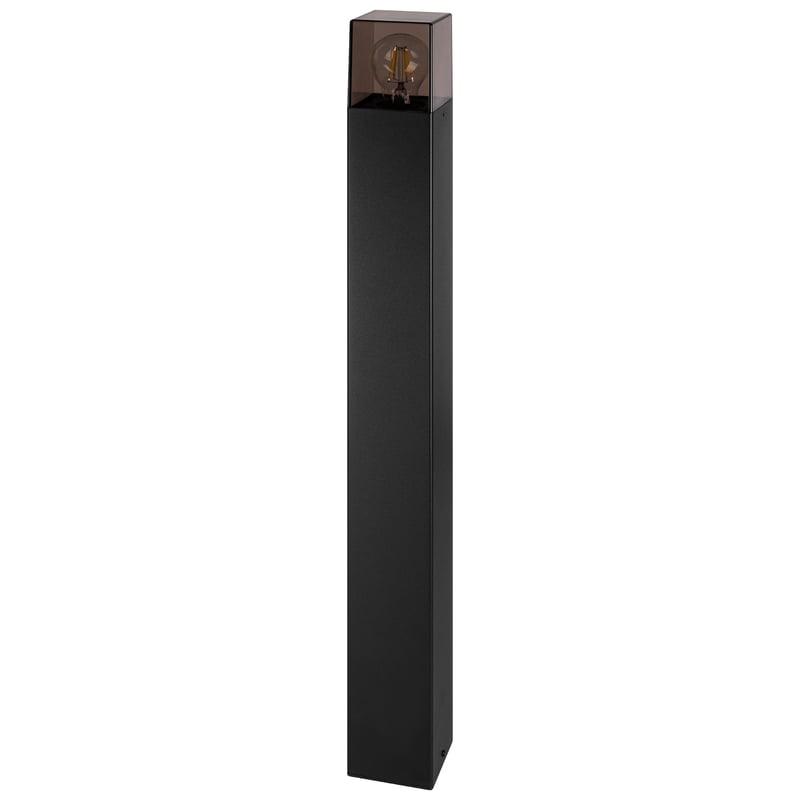 Lampa ogrodowa E27 LED Denver 80cm IP44 IK08 zewnętrzna wysoka stojąca czarna MasterLED