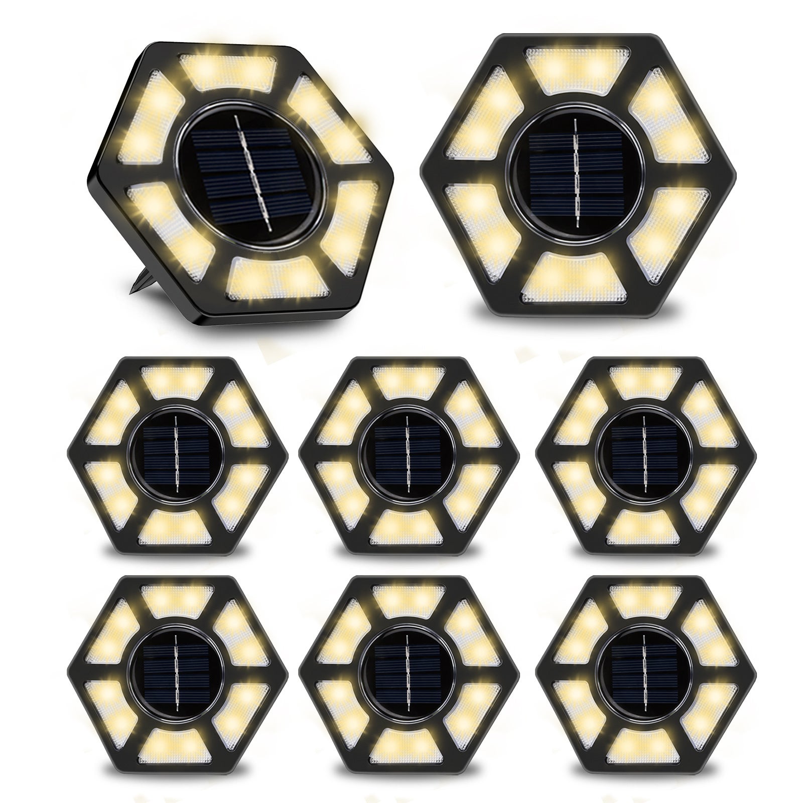 Oświetlenie drzew, krajobrazowe reflektory LED, zewnętrzne, wodoodporne lampy uliczne, lampy trawnikowe, ogrodowe lampy podłogowe (białe)