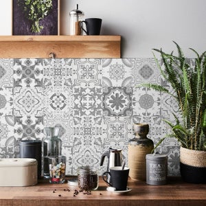 Adesivi Per Piastrelle Bagno E Cucina 12 Pezzi - Design Faro Marittimo - 15x20 Cm - GRAZDesign