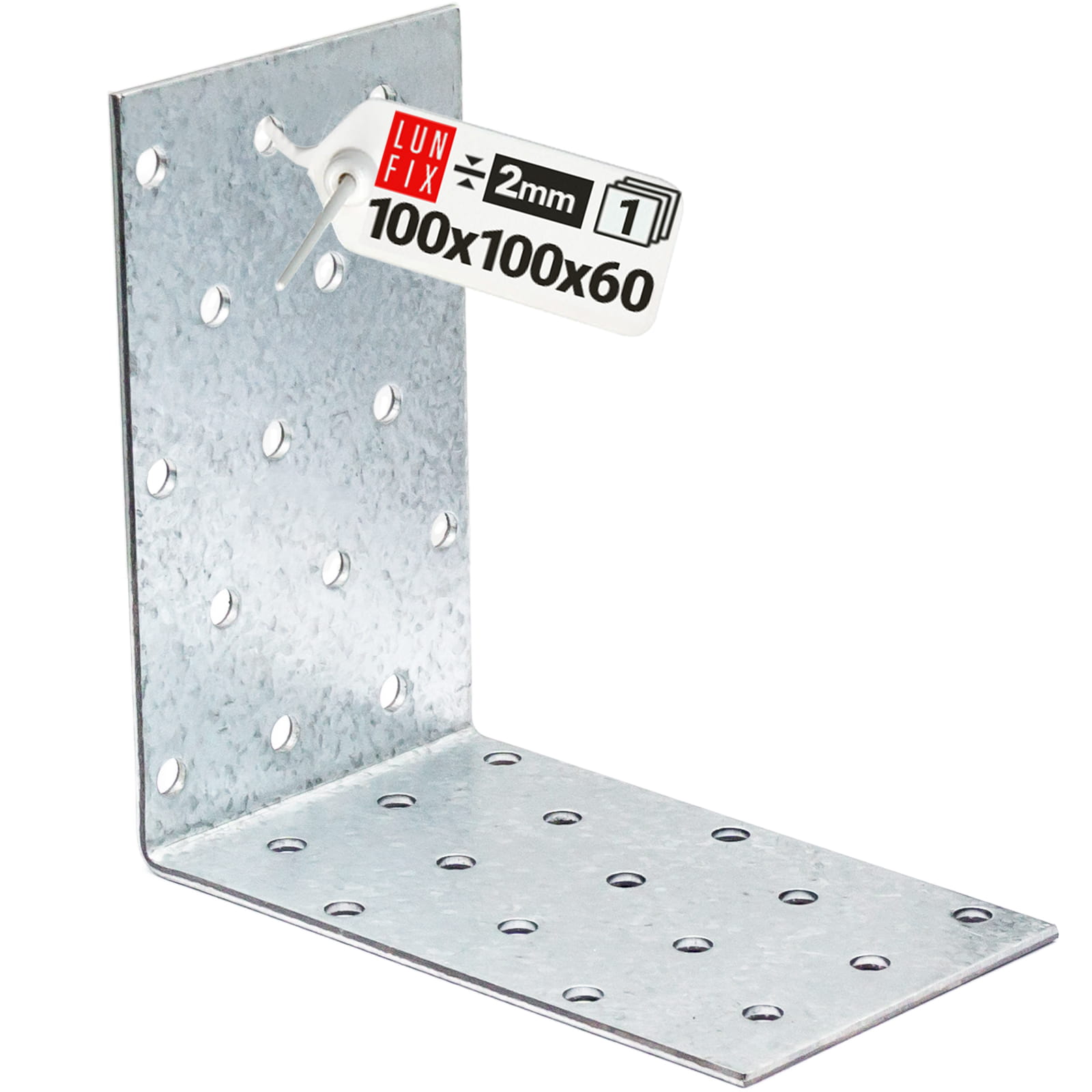 Kątownik montażowy 100x100x60x2 1szt.