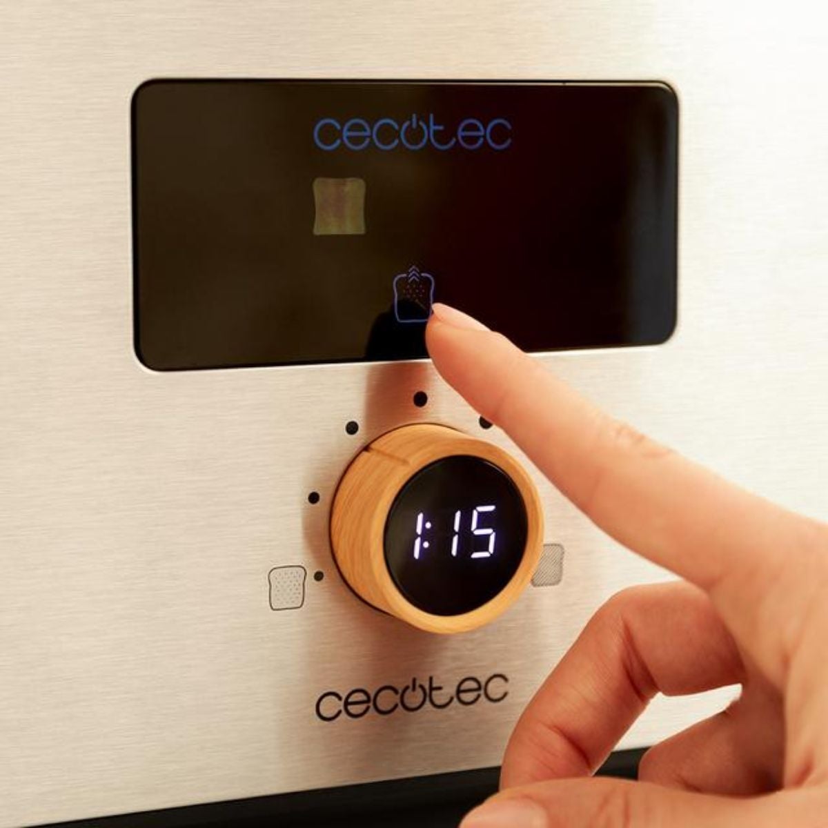 Grille-pain Cecotec Touch&Toast Double 950 W - 6