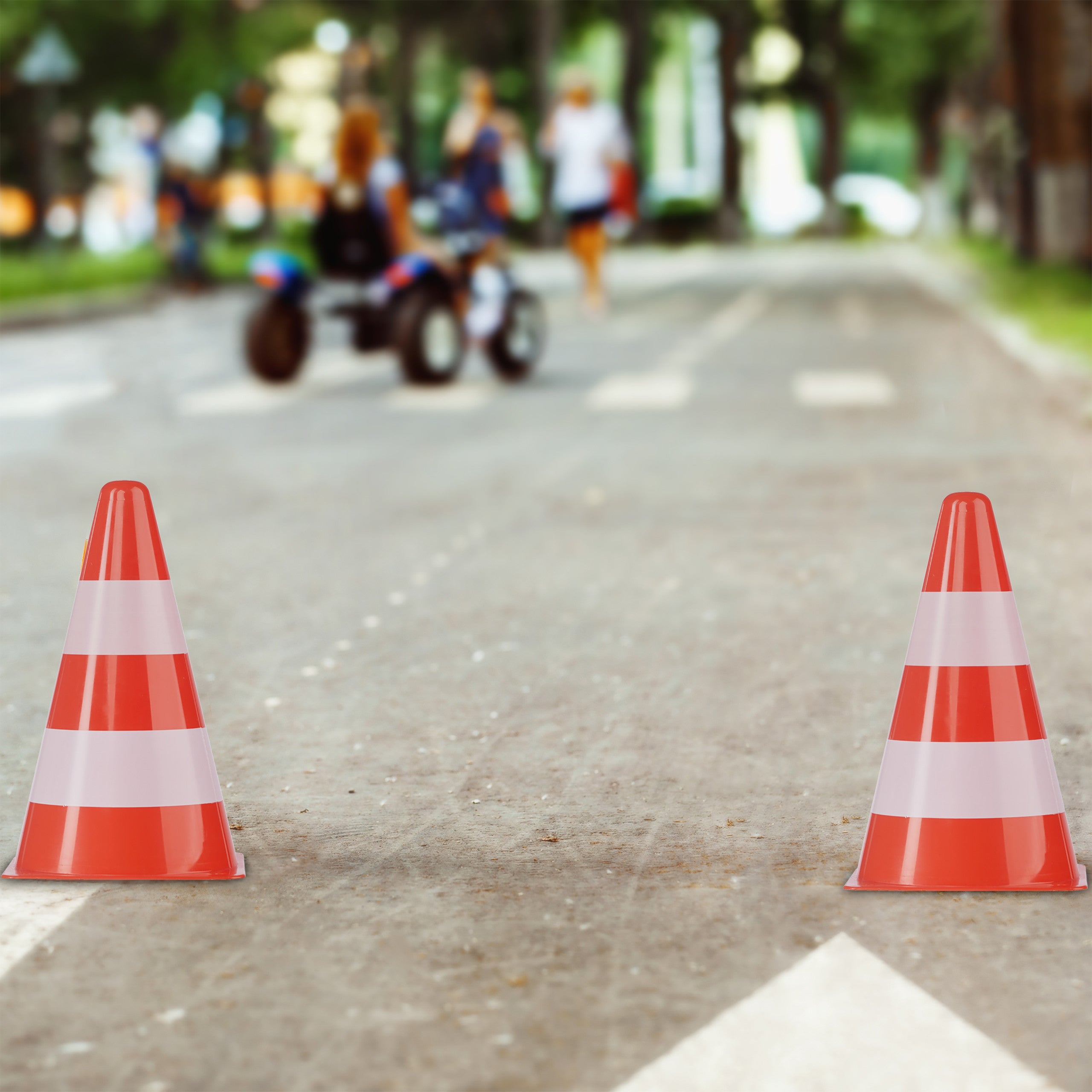 Coni di Sicurezza stradali Pieghevoli da 28 Pollici, Coni Pop