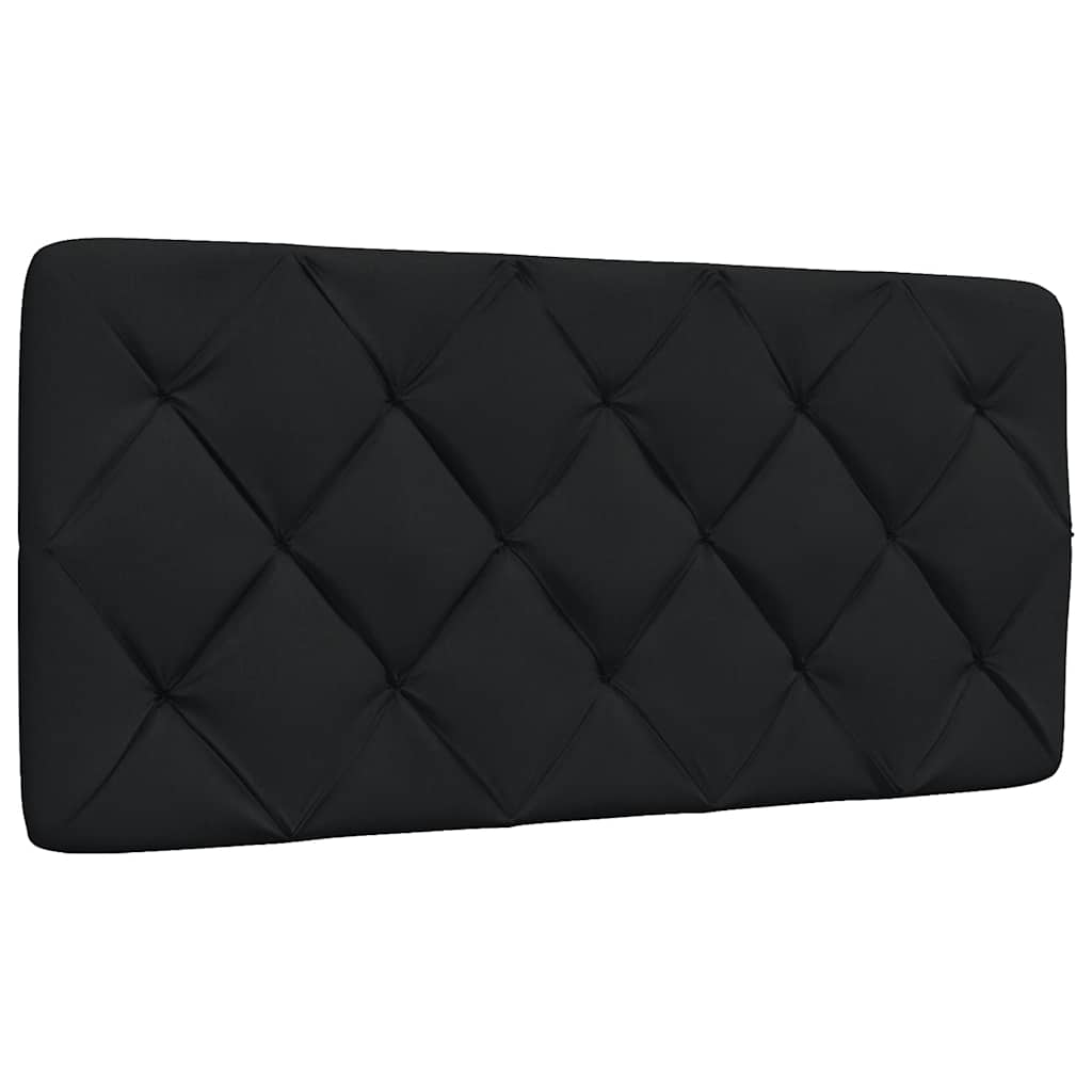 Cadre de lit sans matelas noir, tissu, pour la chambre, 100 × 200 cm - 7