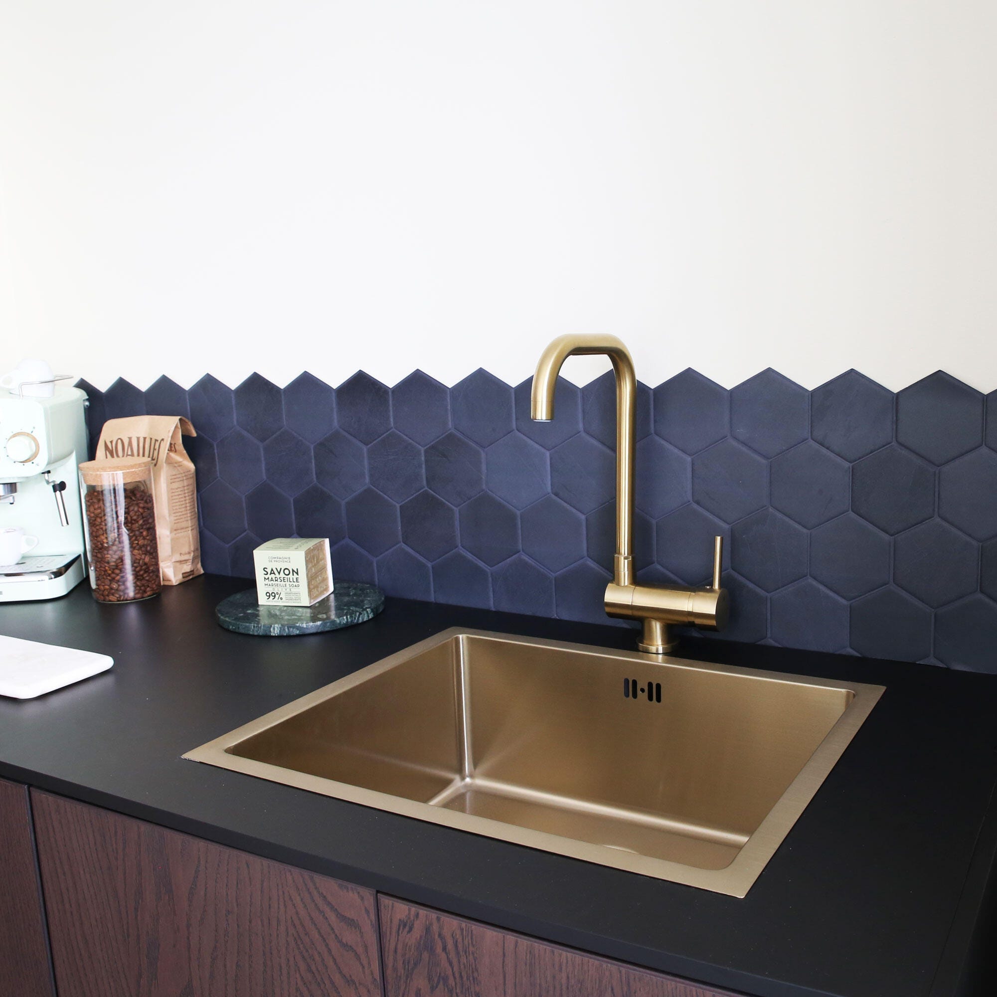 Miscelatore da cucina pieghevole ESSEBAGNO New Oslo Oro - 6