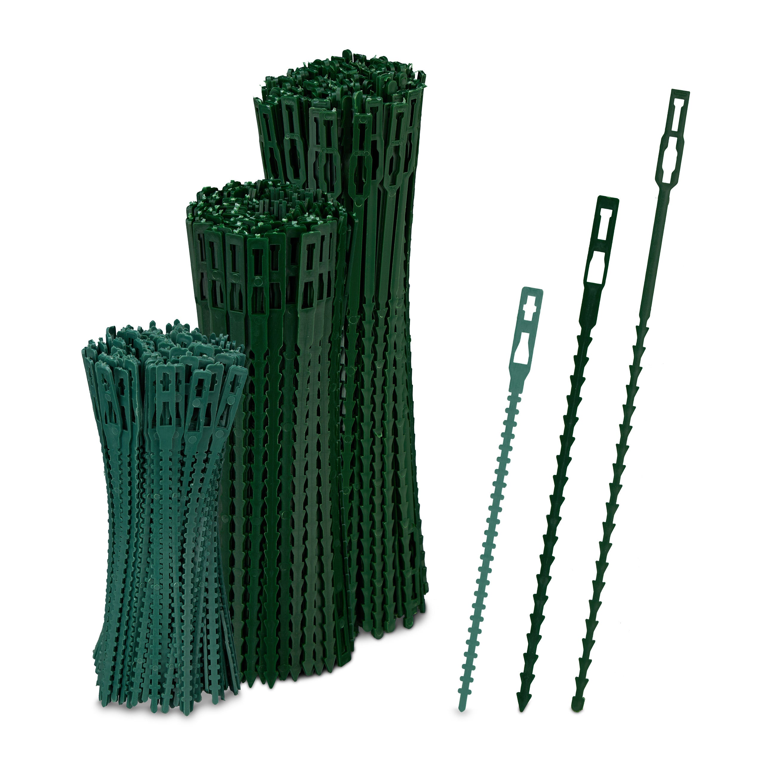 100 Pezzi Fascette Per Piante Regolabili Fascette Flessibili Per Piante Da Giardino, Robusta Fascetta Multifunzione Per Piante Da Giardino, 22 Cm | Leroy Merlin - Foto 9