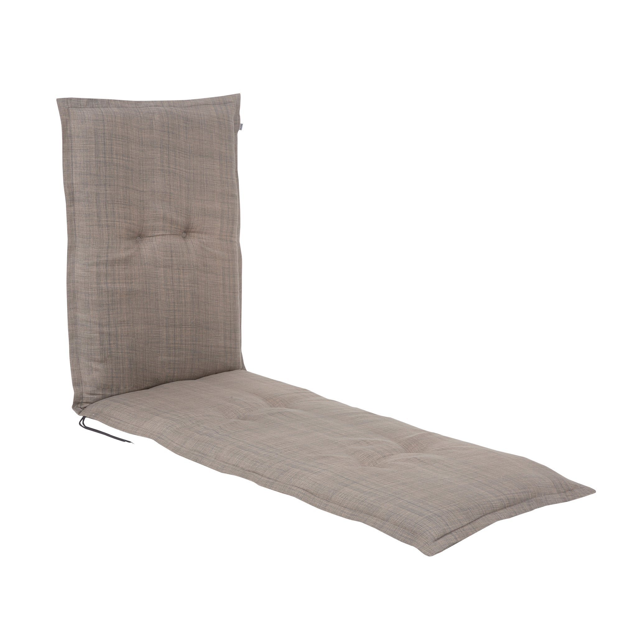 Poduszka na leżak 190cm Malezja Liege szary/beżowy PATIO