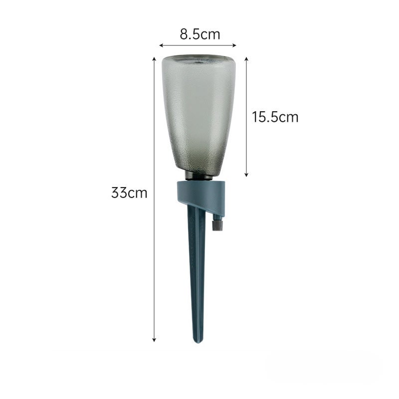 2 Pièces, Arrosoir Automatique Pour Fleurs, Arrosoir Goutte À Goutte, Vitesse Réglable, Plastique PP, Vert, 20*6cm - 7