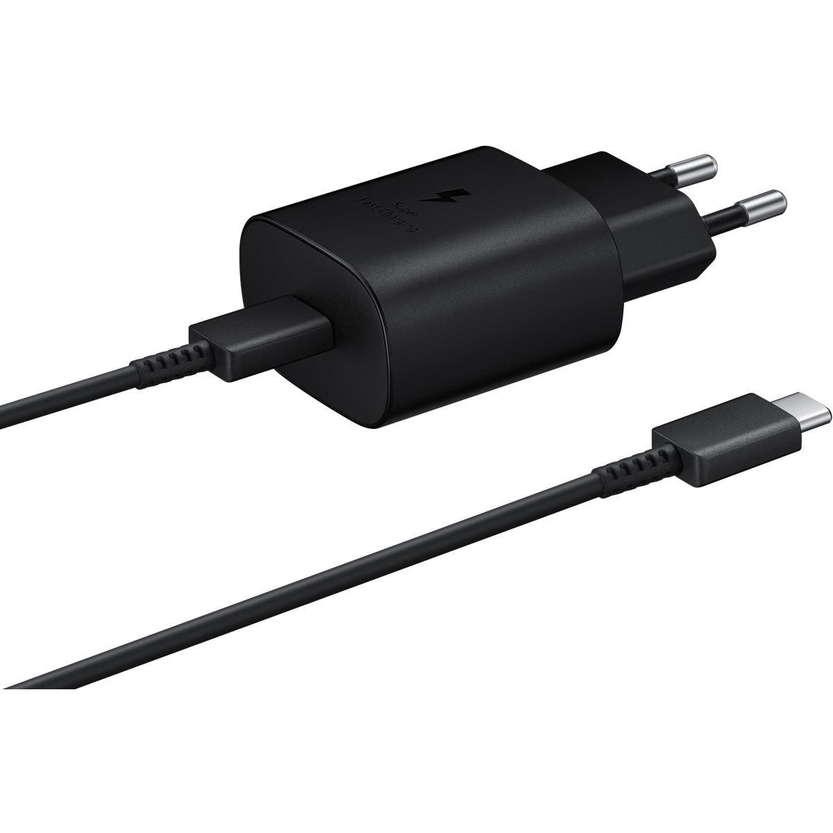 Ładowarka sieciowa Samsung EP-TA800 Szybkie ładowanie 25W Czarny