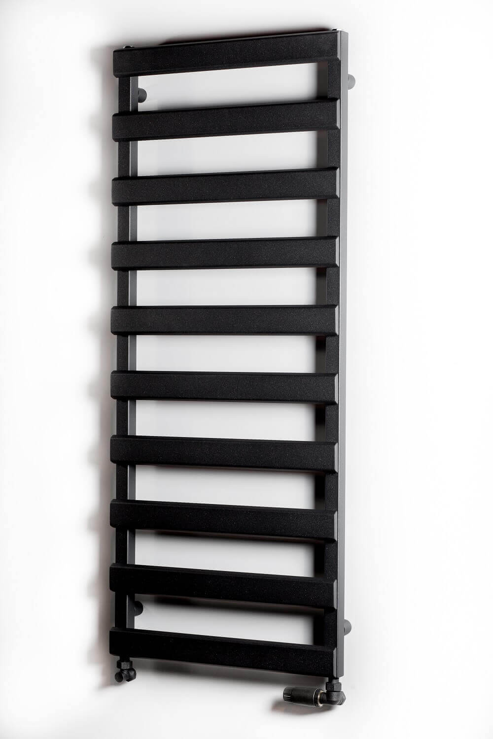 Grzejnik Scala New 123x40 cm Czarny 437W Roz 37cm 7 Bar LUXRAD