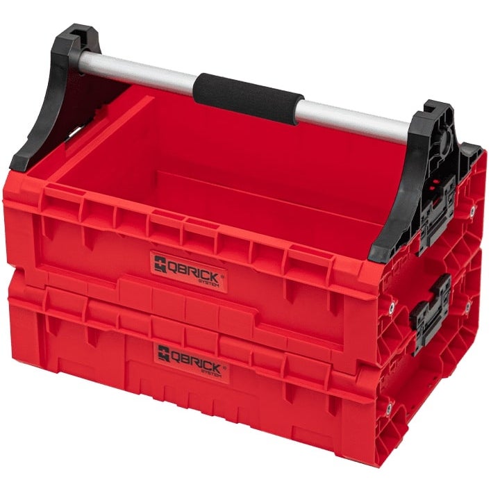 QBRICK PRO MODULAR TRAY RED SKRZYNKA BOX 130 + MODUŁ EXTENDER + UCHWYT
