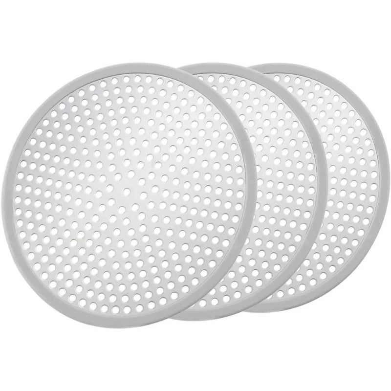Wychwytywacz włosów pod prysznic, filtr do włosów pod prysznic w wannie 120 mm - 3 sztuki