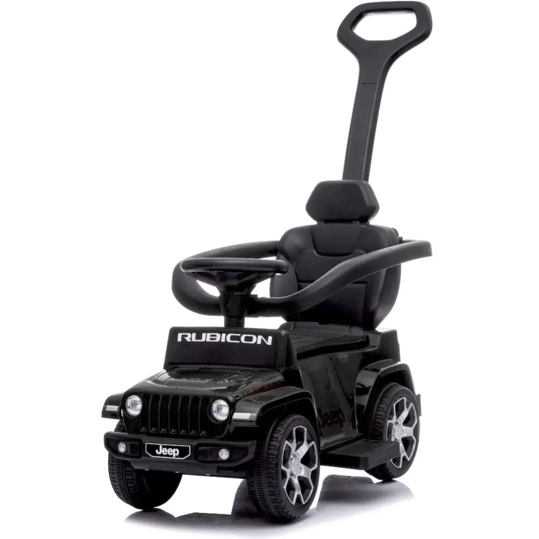 DREAMADE Voiture à Pousser 3-en-1 Pour Enfant 2-6 Ans – Rouge – Avec Barre De Poussée Amovible, Barre De Sécurité & Anti-Basculement