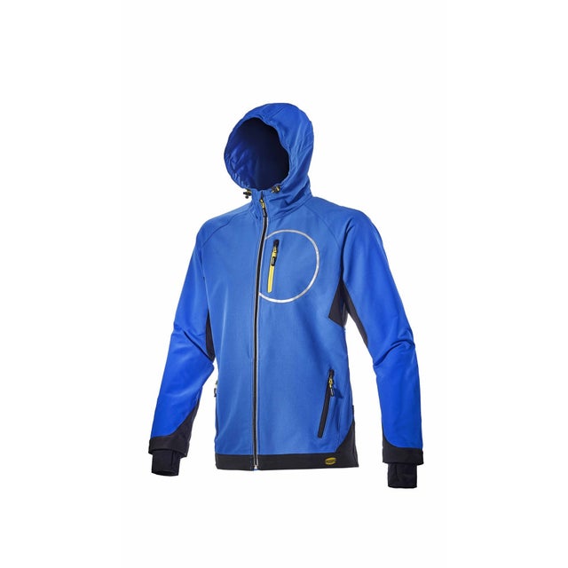 Veste de travail Diadora TRAIL bleu roi XL respirante coupe vent
