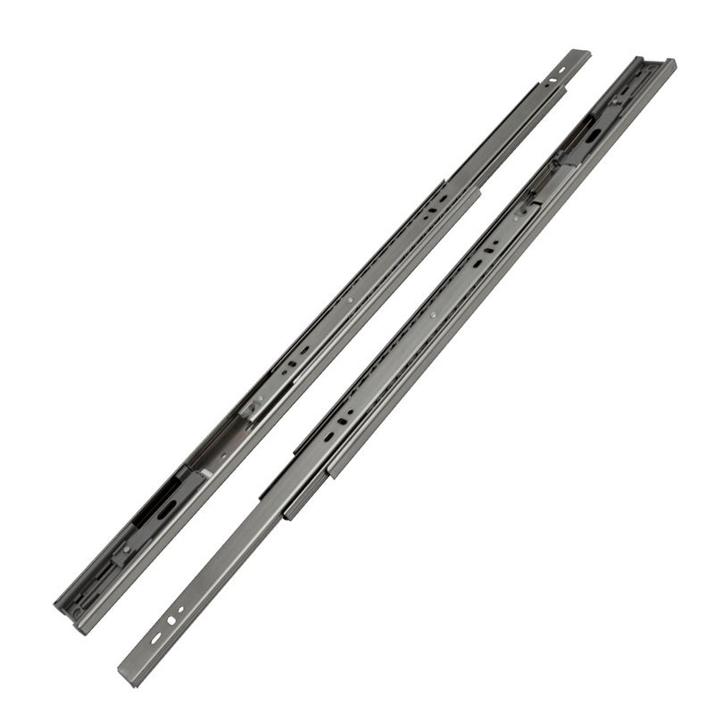 Paire Rails Référence 100965DIL Paire De Glissières De Tiroir Télescopiques à Fermeture Automatique - Longueur 250 Mm - Marque GTV Rail Télescopique Fermeture Automatique 250 Mm GTV