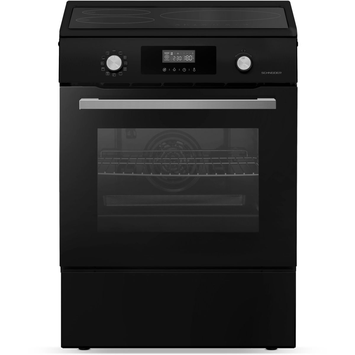 Cuisinière induction SCHNEIDER SCI63MFPB Pyrolyse Leroy Merlin — free download