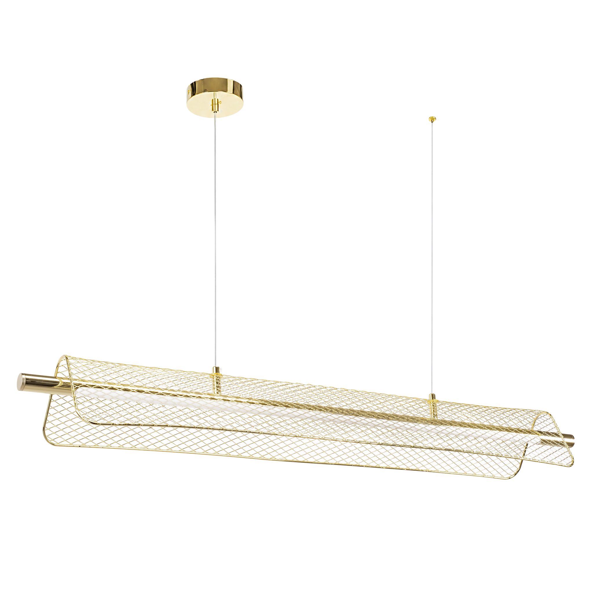 Toolight Lampă De Tavan Suspendată Led App1943-cp Gold