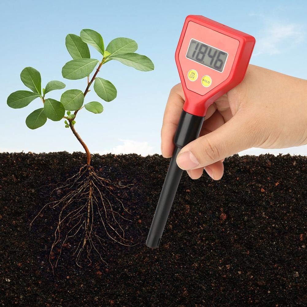 Digital Ph Meter, Soil Ph Moisture Tester Ph-98103 Portable Digital Ph ...