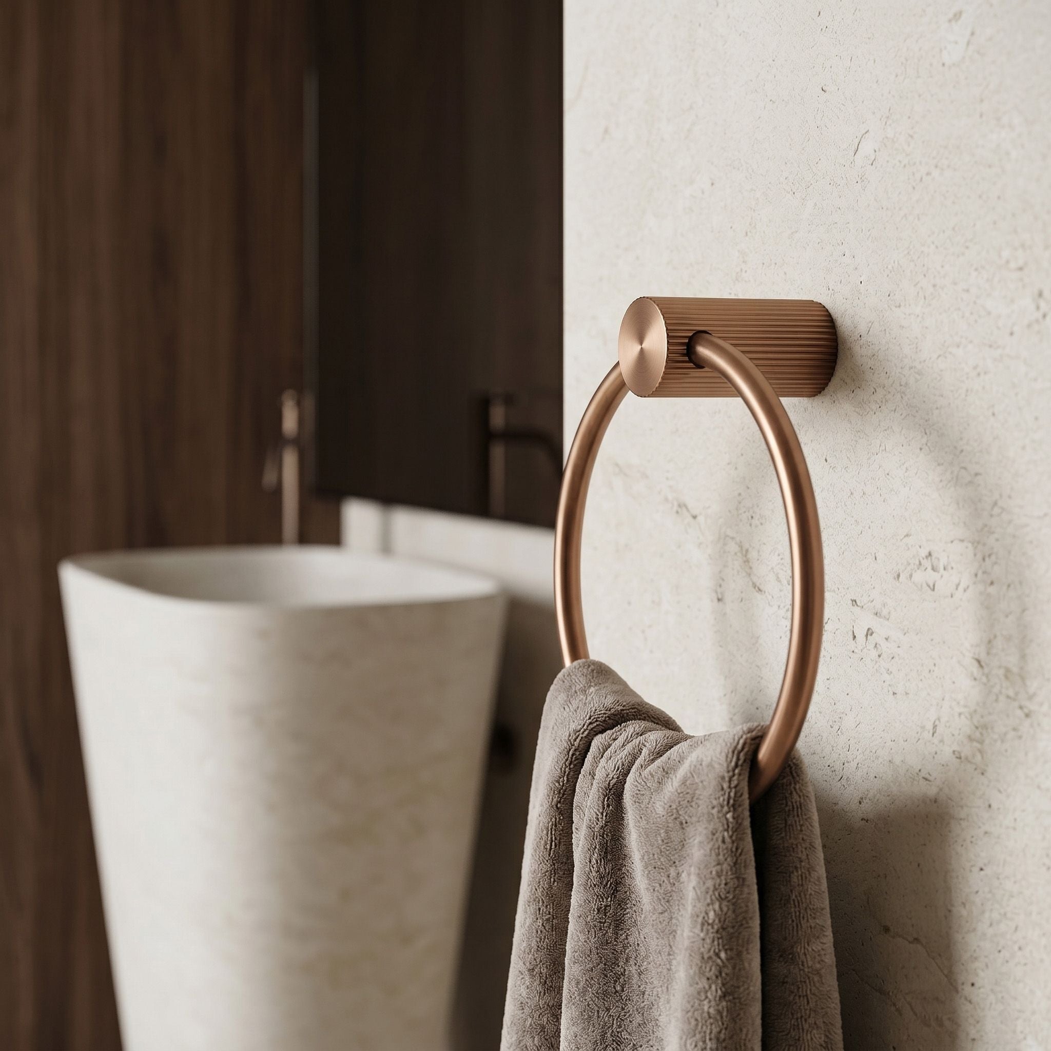Porte-Serviettes Rea 64101 Solo Brush Copper - 3