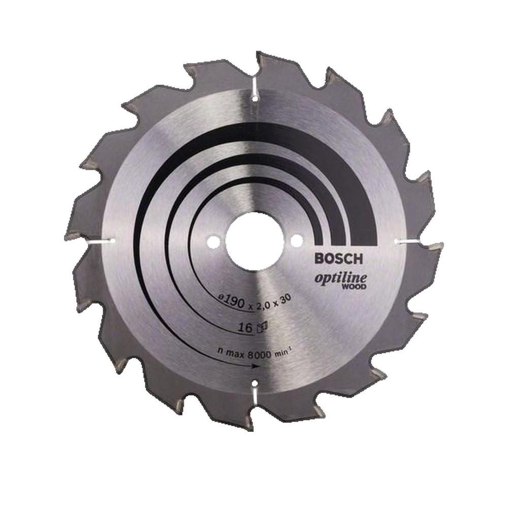 Bosch Professional - Lame Scie Circulaire Optiline Bois 190X30X2,0mm, 16D - 2608641184 - 3