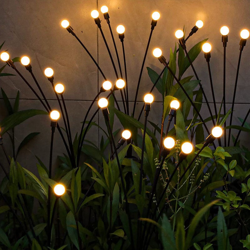 JOYCREATOR Lanterna solare per esterni, in metallo, per esterni, con IP65, impermeabile, decorazione da giardino, lanterna solare per esterni, per giardino, balcone, terrazza, Natale (mongolfiera