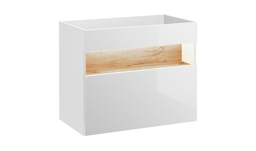 Szafka pod umywalkę BAHAMA 821 80 cm biała