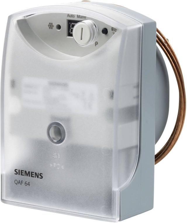 thermostat antigel - progessif - 24 volts ac - 2m - siemens qaf64.2-j