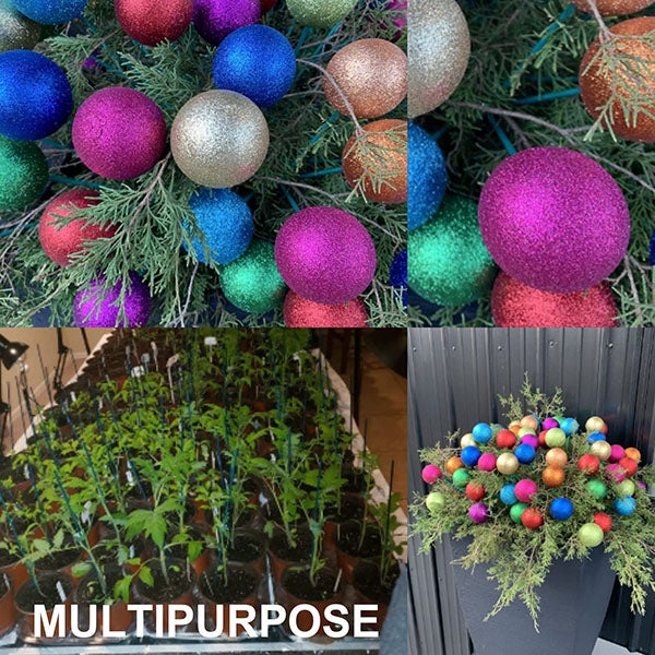 50 tiges de support pour plantes de 40 cm de long, tiges pour compositions florales, adaptées aux jardins et aux serres - 2