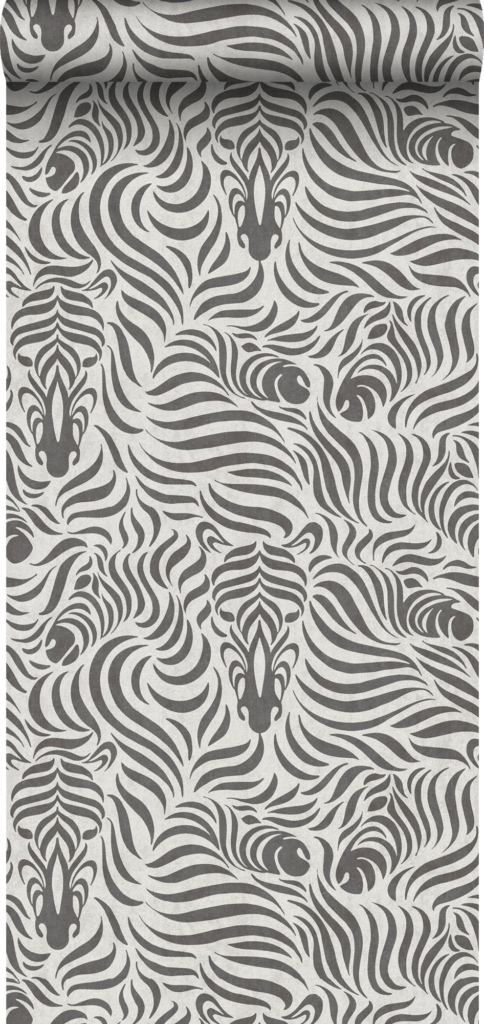 Tapeta zebry czarnymIbiałym - 53 cm x 10 m - SANDERS &amp; SANDERS