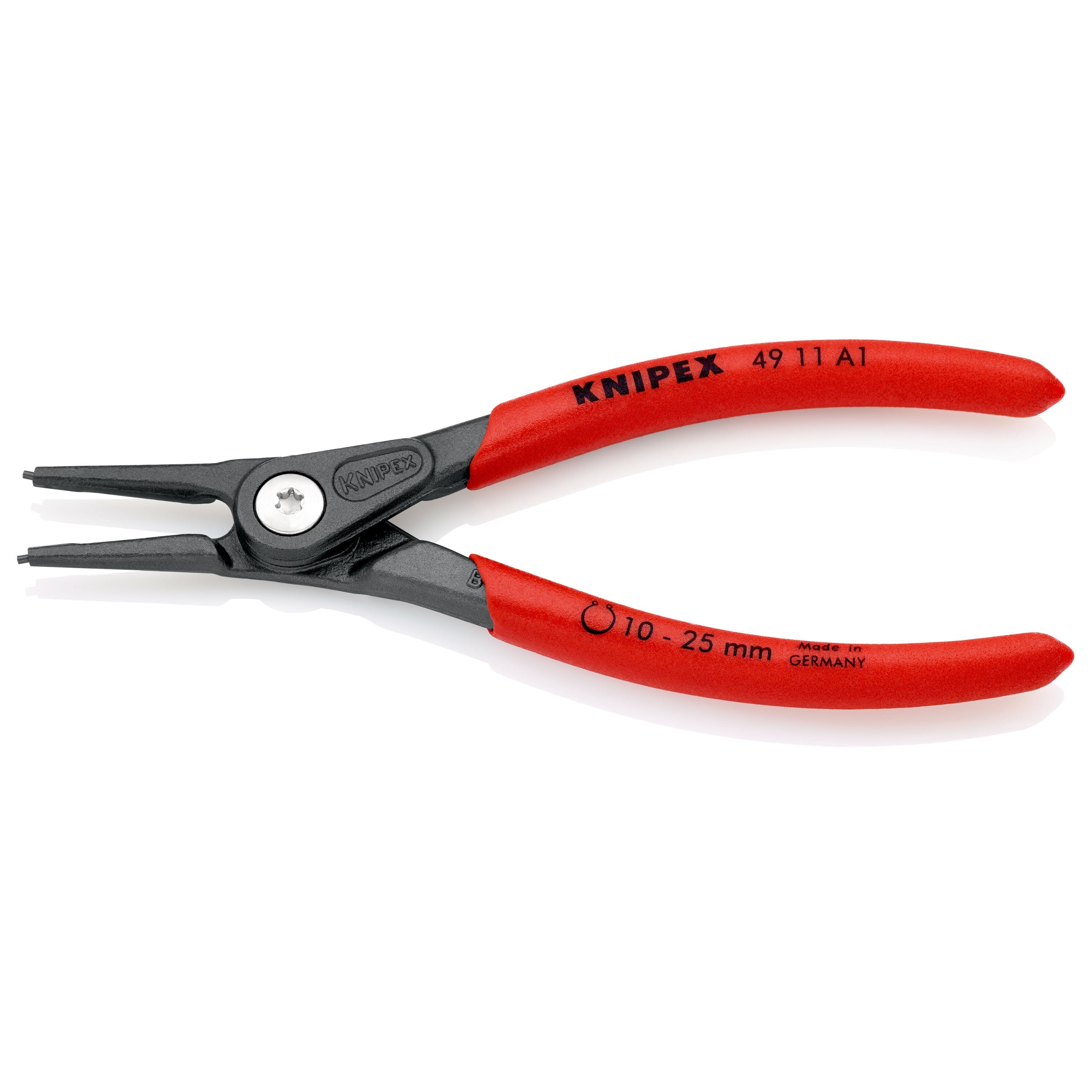 Pince pour circlips® extérieurs à becs droits capacité 3-10mm longueur