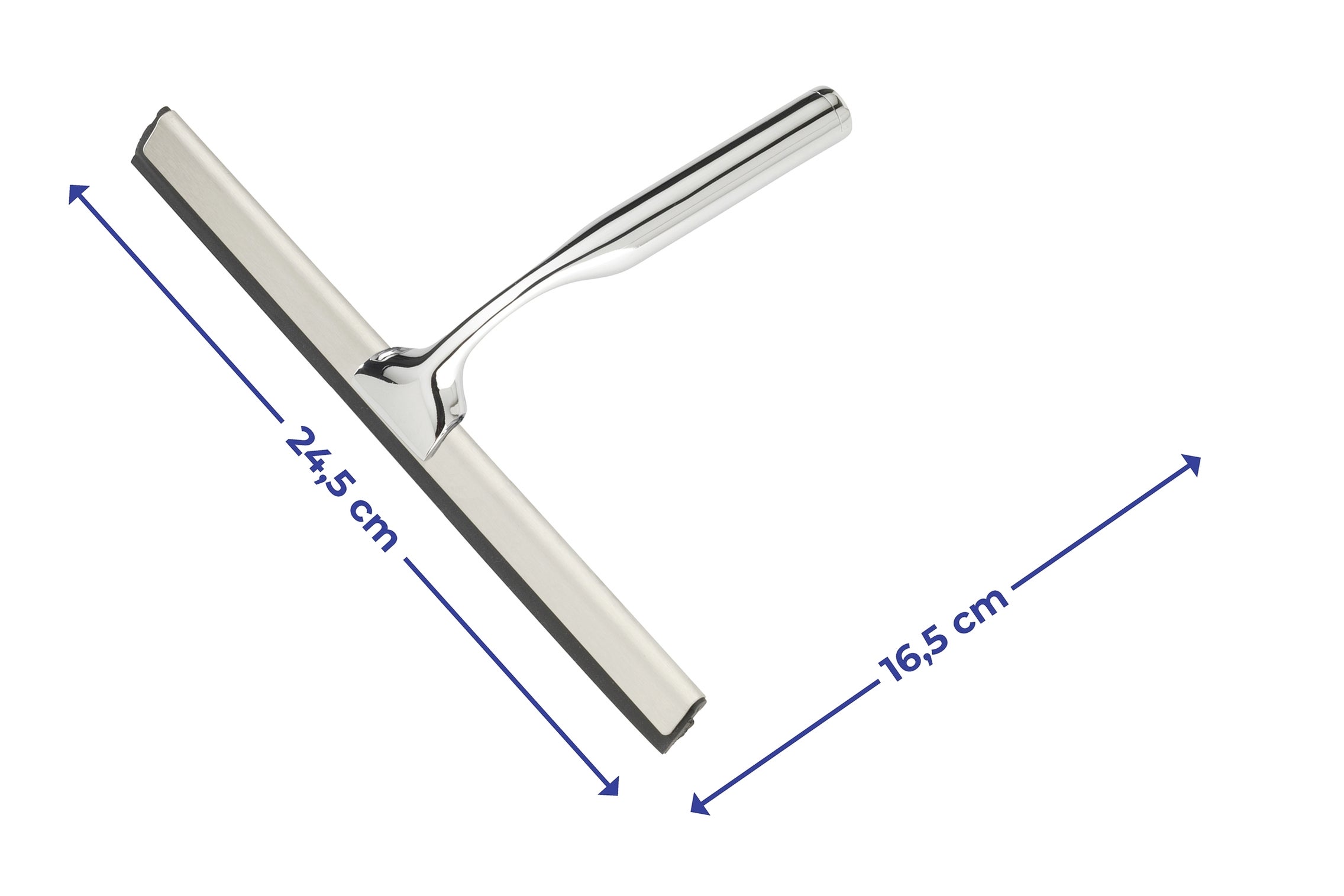 Raclette De Douche, Raclette Salle De Bain, Support Mural, Solution Sans Perçage, Innovation 'turbo Loc', Terni Plus - 2