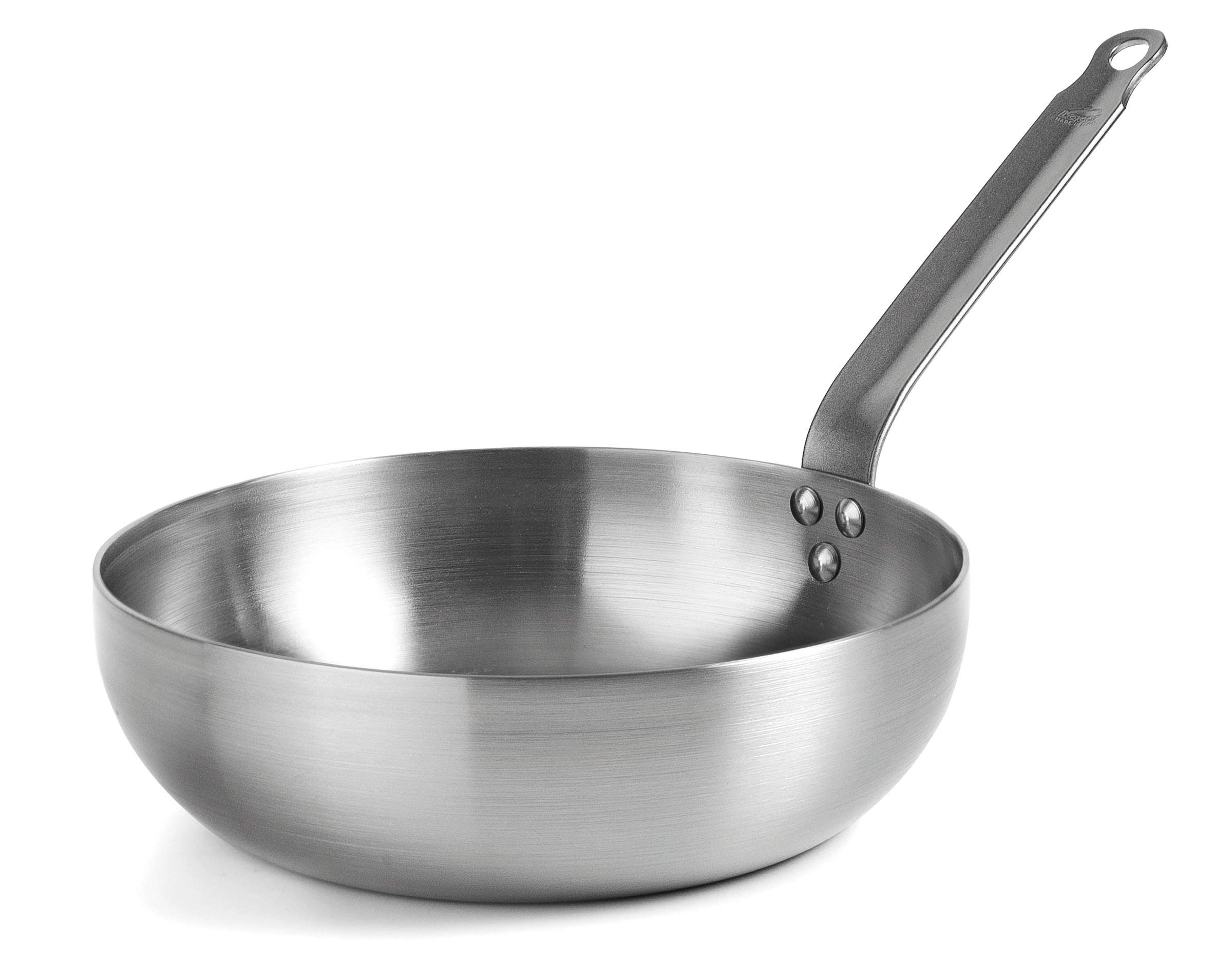 Lacor Sartén Honda Ferrum, Hierro, Sin Antiadherente, Ø 28 Cm, Gris , Leroy Merlin